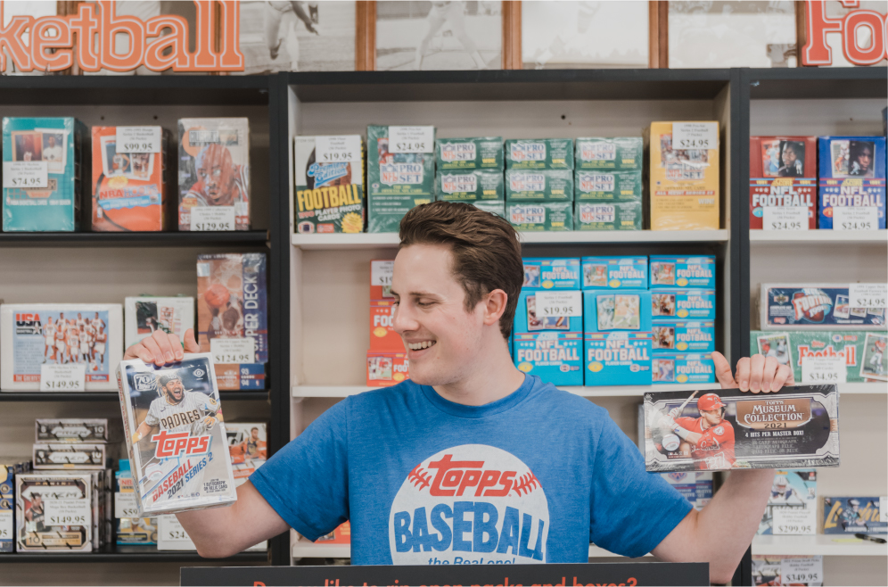 TOP SHOP: Locally-owned Baseball Card Connection store among one